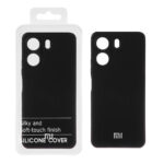 قاب نیو سیلیکون محافظ لنزدار RFF مدل Xiaomi Redmi 13C / Poco C65 - مشکی (پک دار)