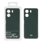قاب نیو سیلیکون محافظ لنزدار RFF مدل Xiaomi Redmi 13C / Poco C65 - سبز تیره (پک دار)