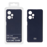 قاب نیو سیلیکون محافظ لنزدار RFF مدل Xiaomi Poco F5 - سرمه ای (پک دار)