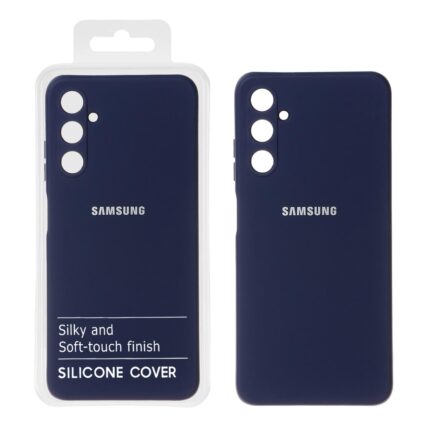 قاب نیو سیلیکون محافظ لنزدار RFF مدل Samsung Galaxy A05s / M14 4G / F14 4G - سرمه ای (پک دار)