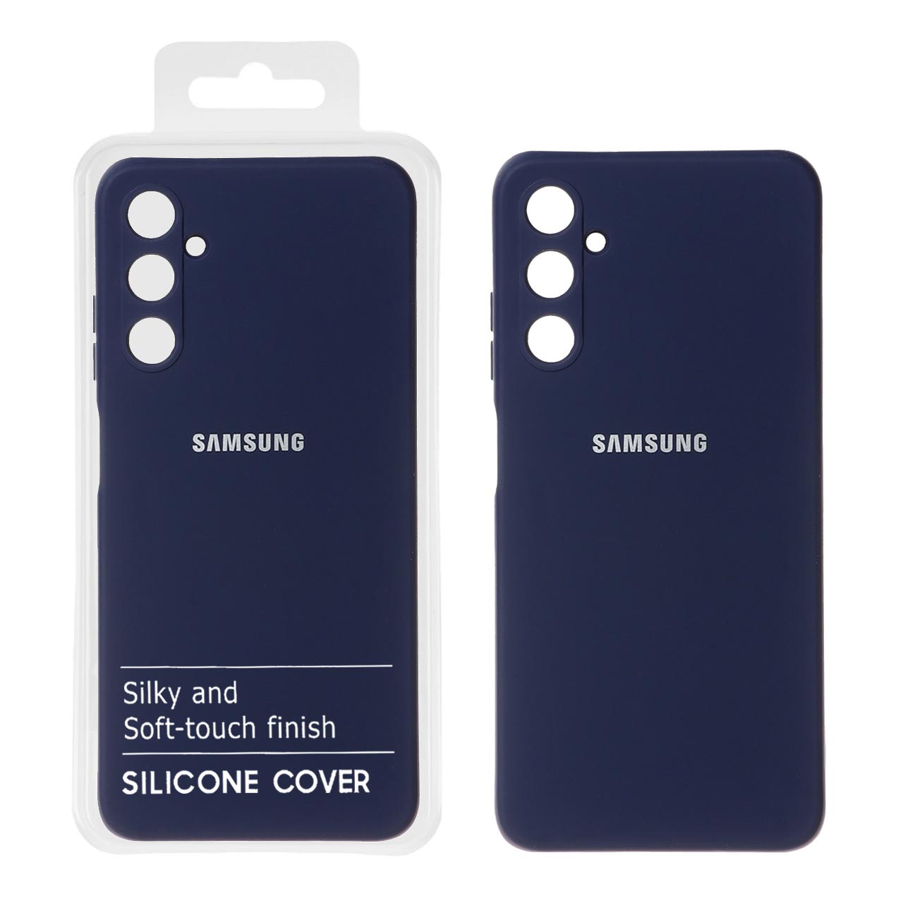 1022032 قاب نیو سیلیکون محافظ لنزدار RFF مدل Samsung Galaxy A05s / M14 4G / F14 4G - سرمه ای (پک دار) - تصویر 1