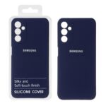 قاب نیو سیلیکون محافظ لنزدار RFF مدل Samsung Galaxy A14 - سرمه ای (پک دار)