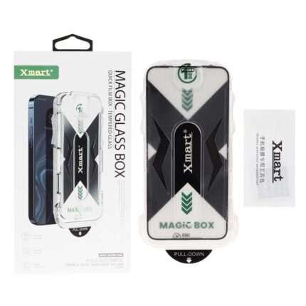 محافظ صفحه نمایش شیشه ای اورجینال XMART - Magic Glass Box مدل Iphone X / XS / 11 Pro (پک دار)
