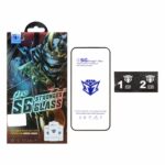 محافظ صفحه نمایش شیشه ای Full Cover Esd-SG مدل iPhone 14 Pro Max (پک دار)