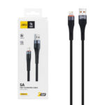 کابل شارژ 1.5 متری فست آیفون JBQ مدل CA-510 - مشکی (گارانتی یکساله رصاصی)