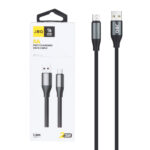 کابل شارژ 1.2 متری فست اندروید JBQ مدل CA-612 - مشکی (گارانتی یکساله رصاصی)
