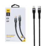 کابل شارژ 1.5 متری PD و فست JBQ Type-C to Lightning مدل CA-720 - مشکی (گارانتی یکساله رصاصی)