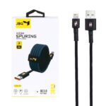 کابل شارژ 3 متری فست آیفون JBQ مدل CA-111 - مشکی (گارانتی یکساله رصاصی)
