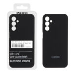 قاب سیلیکونی پاک کنی اورجینال درجه یک Samsung Galaxy A15 - مشکی (پک دار)