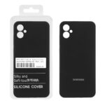 قاب سیلیکونی پاک کنی اورجینال درجه یک Samsung Galaxy A05 / M05 / F05 - مشکی (پک دار)