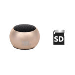 اسپیکر پرتابل رم خور JBL مدل Mini M3 - طلایی High Copy
