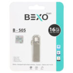 فلش مموری BEXO USB2.0 مدل B-505 ظرفیت 16GB - نقره ای (گارانتی داده پردازی آواتک)