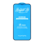 محافظ صفحه نمایش شیشه ای آنتی استاتیک مات Full Cover Super S-OG مدل Iphone 11 / XR - مشکی (بدون پک)