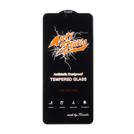 محافظ صفحه نمایش شیشه ای Samsung A20S - Full Cover Anti Static Kizashi (بدون پک) - مشکی