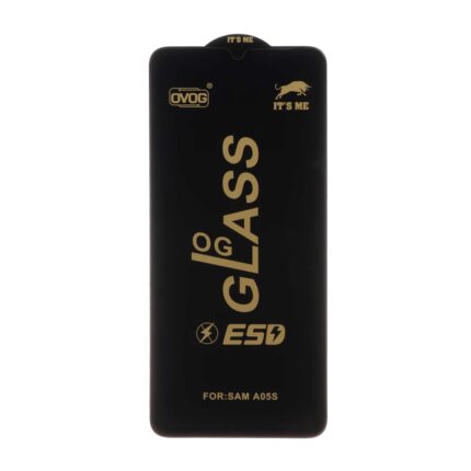 محافظ صفحه نمایش شیشه ای درجه یک Samsung A07 / A06 / A05S / Realme C51 / Realme C53 / Narzo N53 / Realme Note 50 - Full Cover OG - ESD OVOG