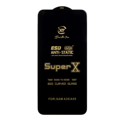 محافظ صفحه نمایش آنتی استاتیک Full Cover Super X مدل Samsung Galaxy A27 / A35 / A55