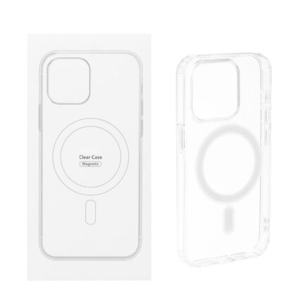 قاب شفاف Apple iPhone 15 Pro با قابلیت شارژ MagSafe (پک دار)