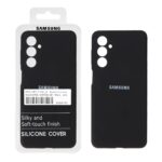 قاب سیلیکونی پاک کنی اورجینال درجه یک Samsung Galaxy M54 / F54 - مشکی (پک دار)