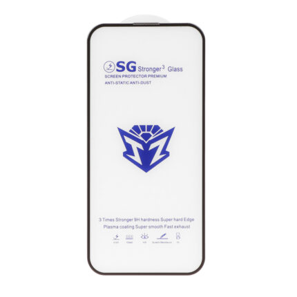 محافظ صفحه نمایش شیشه ای Full Cover Esd-SG مدل iPhone 15 Pro