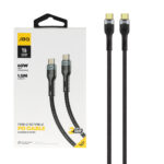 کابل شارژ 1.5 متری PD و فست JBQ Type-C to Type-C مدل CA-720 - مشکی (گارانتی یکساله رصاصی)
