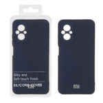 قاب نیو سیلیکون محافظ لنزدار RFF مدل Xiaomi Poco M5 - سرمه ای (پک دار)