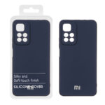 قاب نیو سیلیکون محافظ لنزدار RFF مدل Xiaomi Redmi Note 11 Pro Plus - سرمه ای (پک دار)