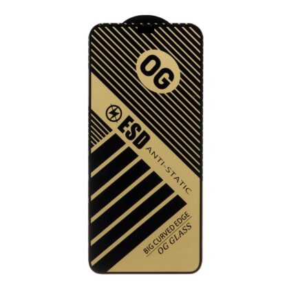 محافظ صفحه نمایش شیشه ای Full Cover OG Anti Static ESD مدل Apple iPhone X max / iPhone XS Max / iPhone 11 pro max