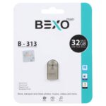 فلش مموری BEXO USB2.0 مدل B-313 ظرفیت 32GB - نقره ای (گارانتی داده پردازی آواتک)