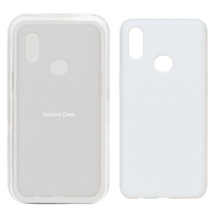 قاب سیلیکونی پاک کنی اورجینال Samsung Galaxy A10s - سفید (پک اصلی)