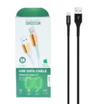 کابل شارژ 1.1 متری فست آیفون Shoosh مدل SH65i - مشکی - SMO