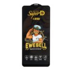 محافظ صفحه نمایش شیشه ای Full Cover Super D Esd Ewesell مدل Samsung Galaxy A20s (بدون پک)