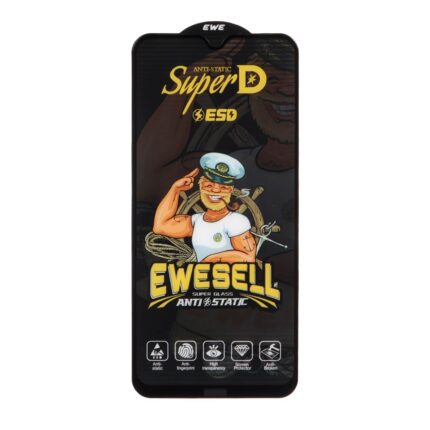 محافظ صفحه نمایش شیشه ای Full Cover Super D Esd Ewesell مدل Xiaomi Redmi Note 8 / Redmi 8 / Redmi 8a (بدون پک)
