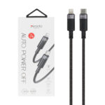 کابل شارژ فست 1.2 متری Yesido Type-C to Lightning مدل CA159 - مشکی (گارانتی 12 ماه تعویض نیکان همراه)