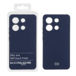 قاب نیو سیلیکون محافظ لنزدار RFF مدل Xiaomi Redmi Note 13 4G - سرمه ای (پک دار)