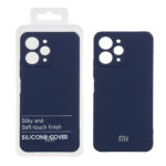 قاب نیو سیلیکون محافظ لنزدار RFF مدل Xiaomi Redmi 12 / Poco M6 Pro 5G - سرمه ای (پک دار)