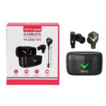 ایرفون بی سیم گیمینگ Tsco مدل TH 6350 TWS - مشکی(دارای میکروفن پرتابل سوکتی و کیف همراه)