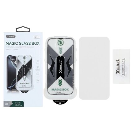 محافظ صفحه نمایش شیشه ای اورجینال XMART - Magic Glass Box مدل Apple iphone 16 (پک دار)