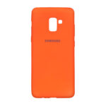 قاب Rock ساده Samsung Galaxy A8 Plus / A730 - نارنجی فانتزی