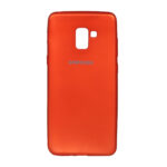 قاب Rock ساده Samsung Galaxy A8 Plus / A730 - قرمز متالیک
