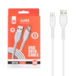 کابل شارژ فست 1.1 متری اندروید MNS مدل M016A - سفید - SMO