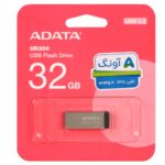 Adata UR350 USB 3.2 Flash Memory - 32GB (گارانتی پنج ساله آونگ) مشکی نقره ای