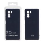 قاب نیو سیلیکون محافظ لنزدار RFF مدل Xiaomi Poco F3 / Redmi Mi 11i / Redmi K40 - سرمه ای (پک دار)