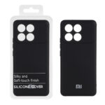 قاب نیو سیلیکون محافظ لنزدار RFF مدل Xiaomi Poco F6 Pro - مشکی (پک دار)