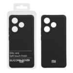 قاب نیو سیلیکون محافظ لنزدار RFF مدل Xiaomi Poco F6 - مشکی (پک دار)
