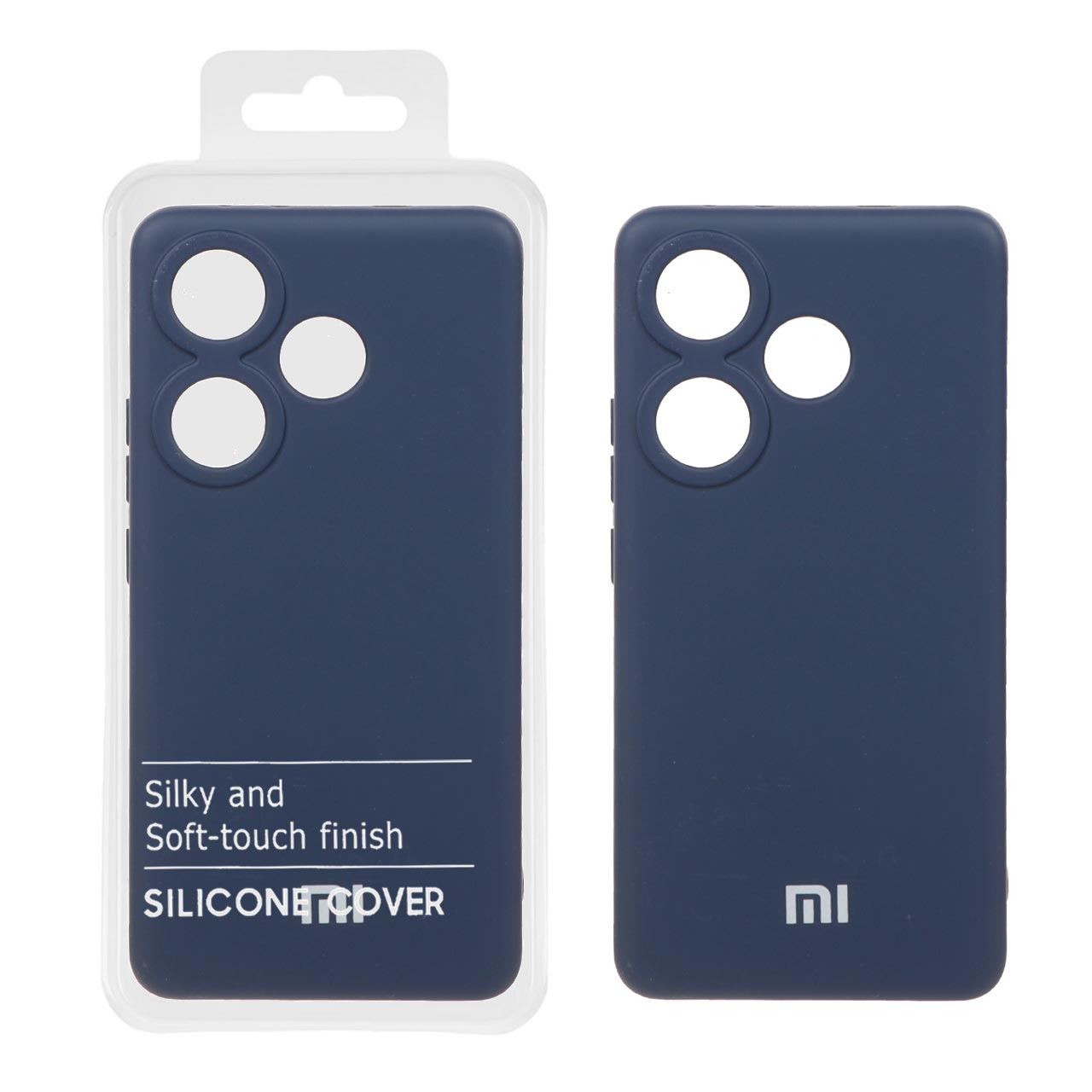 1149856 قاب نیو سیلیکون محافظ لنزدار RFF مدل Xiaomi Poco F6 - سرمه ای (پک دار) - تصویر 1