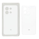 قاب سیلیکونی پاک کنی محافظ لنزدار اورجینال Xiaomi Redmi Note 13 4G - سفید (پک اصلی)