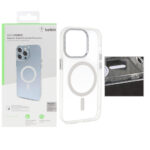 قاب اورجینال belkin شفاف Magsafe مدل Apple iPhone 13 Pro Max (پک دار)