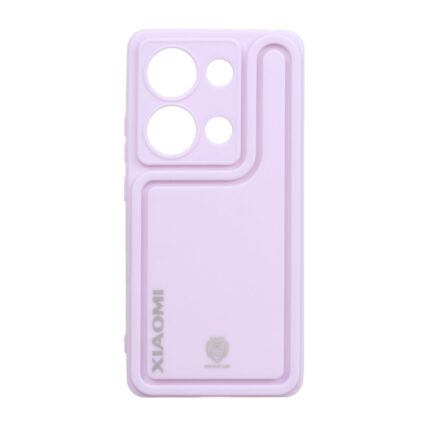 قاب Solid Case منحنی Golden Lion مدل Xiaomi Redmi Note 14S / Note 13 Pro 4G / M6 Pro 4G- یاسی