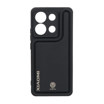 قاب Solid Case منحنی Golden Lion مدل Xiaomi Redmi Note 13 4G- مشکی