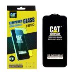 محافظ صفحه نمایش شیشه ای Anti Static - ESD Caterpillar مدل Iphone 14 pro max - مشکی (پک دار)